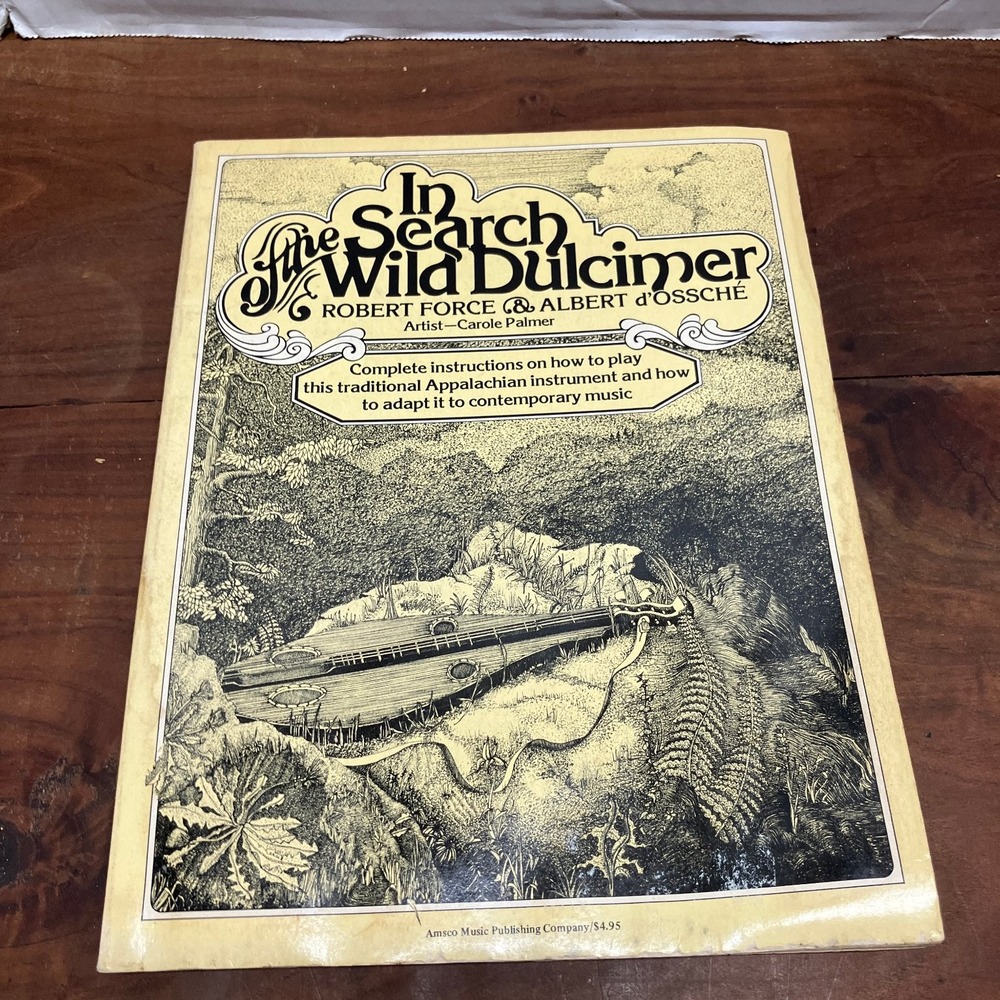 In Search Wild Dulcimer Robert Force Albert d'Ossché 1975 Music Amsco Folk